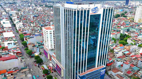 Vinaconex (VCG) khai thác tổ hợp văn phòng 25 tầng tại khu đất vàng của Hà Nội