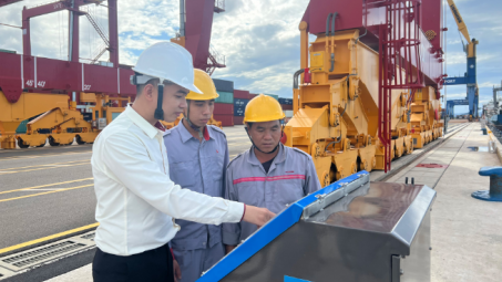 Cảng Chu Lai đưa vào sử dụng hệ thống quan trắc tàu cập cảng và khí tượng