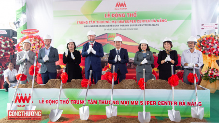MM Mega Market động thổ trung tâm thương mại đầu tiên tại Việt Nam