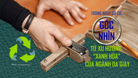 Trong nguy có cơ: Góc nhìn từ xu hướng “xanh hóa” của ngành da giày