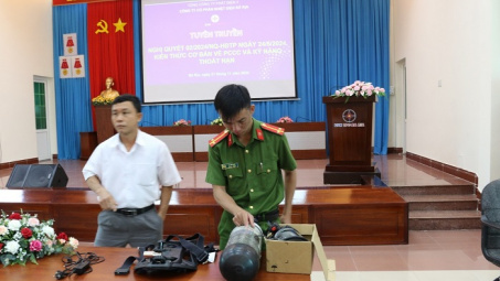 Nhiệt điện Bà Rịa: Nâng cao kiến thức pháp luật về phòng cháy chữa cháy