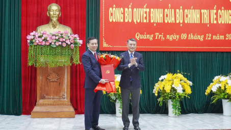 Ông Nguyễn Long Hải giữ chức Bí thư Tỉnh uỷ Quảng Trị