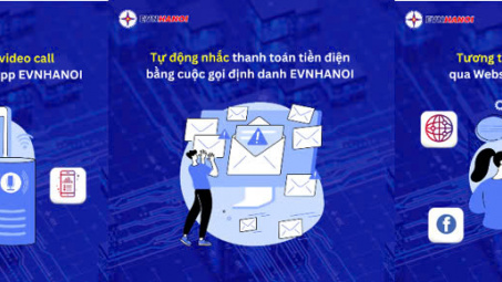 EVNHANOI chăm sóc khách hàng qua Tổng đài thông minh