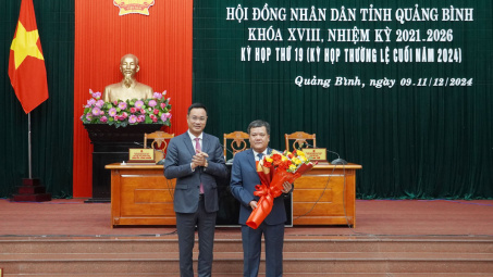 Quảng Bình có tân Chủ tịch UBND tỉnh