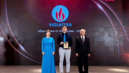 Tổng công ty Viglacera được vinh danh Top 50 Công ty Kinh doanh hiệu quả nhất Việt Nam 2024 và Bất động sản tiêu biểu 2024