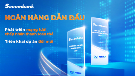 Ngân hàng Sacombank nhận 9 giải thưởng từ các tổ chức thẻ