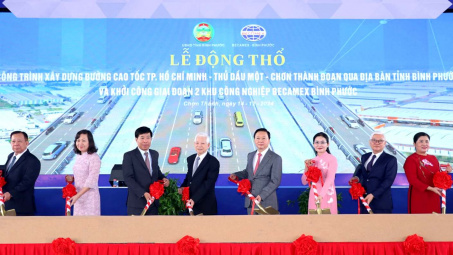 Becamex IDC (BCM) khởi công Giai đoạn 2 KCN Becamex Bình Phước quy mô 20.000 tỷ đồng