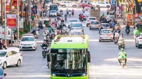Đến năm 2035: Hà Nội sẽ sử dụng 100% xe buýt điện, năng lượng xanh