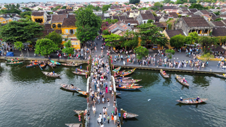 Hội An: Năm 2024, doanh thu toàn ngành du lịch ước đạt 5.200 tỷ đồng