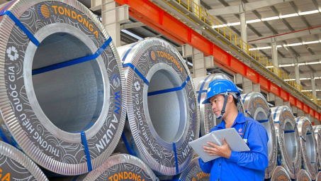 Tôn Đông Á (GDA) sẽ mở công ty tại Indonesia để kinh doanh thép cuộn