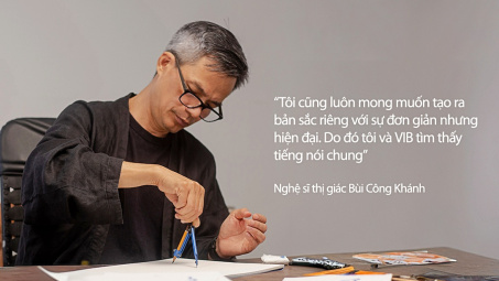 Ngân hàng VIB đưa nghệ thuật vào trải nghiệm khách hàng