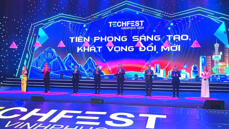 CNCTech và MK Group bùng nổ sáng tạo tại Techfest Vĩnh Phúc 2024