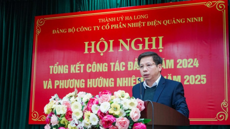 Đảng bộ Công ty cổ phần Nhiệt điện Quảng Ninh tổ chức Hội nghị công tác Đảng năm 2024