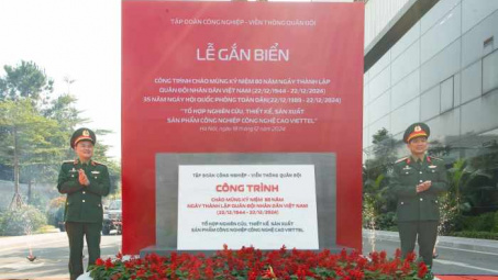 VIETTEL hoàn thành tổ hợp nghiên cứu, chế thử, sản xuất sản phẩm quốc phòng công nghệ cao