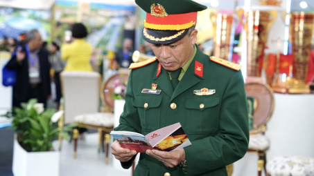 Tham gia Triển lãm Quốc phòng Quốc tế Việt Nam 2024: Tổng công ty Thép Việt Nam - CTCP luôn sẵn sàng phục vụ đất nước