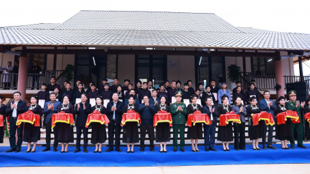 Khánh thành khu tái định cư thôn Làng Nủ, Kho Vàng và Nậm Tông (Lào Cai)