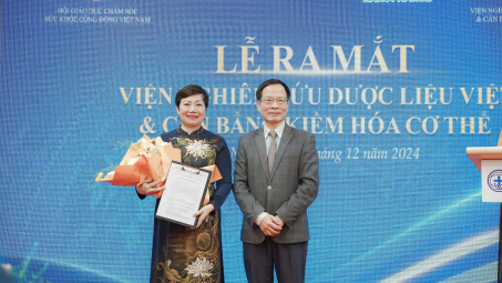 Lễ ra mắt Viện Nghiên cứu Dược liệu Việt & Cân bằng Kiềm hóa Cơ thể