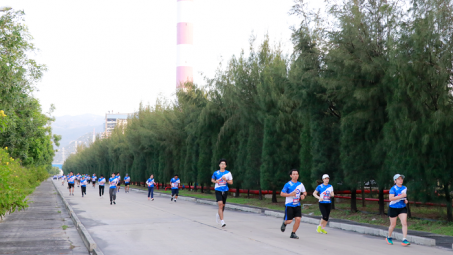 Nhiệt điện Vĩnh Tân phát động bước chạy vì sức khỏe