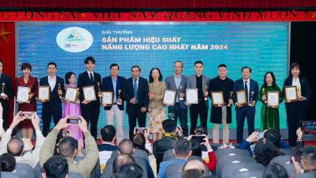 Tôn vinh các đơn vị đạt Giải thưởng về hiệu quả, hiệu suất năng lượng năm 2024