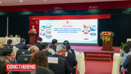 Bộ Công Thương tổ chức Hội nghị tổng kết công tác năm 2024, triển khai nhiệm vụ năm 2025