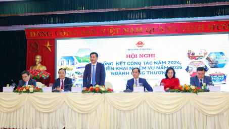 [TIN ẢNH] Hội nghị Tổng kết công tác năm 2024 và triển khai nhiệm vụ năm 2025 ngành Công Thương