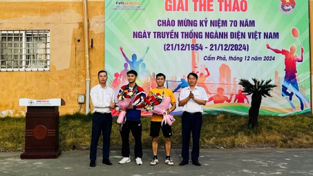 Nhiệt điện Mông Dương: Nhiều hoạt động thiết thực nhân 70 năm Ngày truyền thống ngành Điện