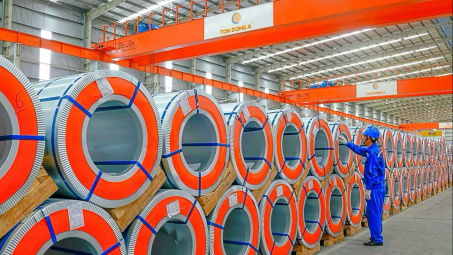 Tôn Đông Á (GDA) - Kỳ vọng đột phá từ dự án Nhà máy thép dẹt 1,2 triệu tấn