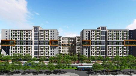 HANDICO và VIGLACERA chuẩn bị khởi công 1.104 căn hộ nhà ở xã hội