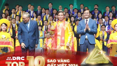 DRC tự hào lọt TOP 10 Sao vàng Đất Việt 2024