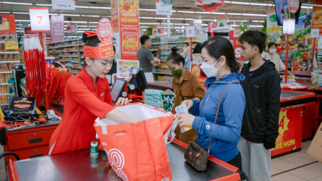 Phấn đấu 100% siêu thị không sử dụng túi nilon vào năm 2025