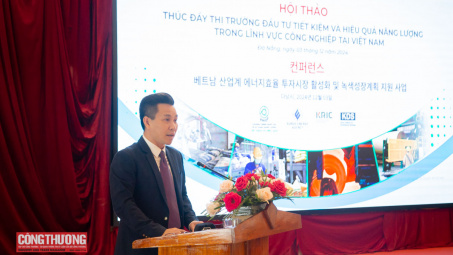 Thúc đẩy thị trường đầu tư tiết kiệm và hiệu quả năng lượng trong lĩnh vực công nghiệp