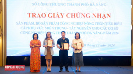 Đà Nẵng: Có 3 sản phẩm, bộ sản phẩm công nghiệp nông thôn tiêu biểu khu vực miền Trung - Tây Nguyên năm 2024