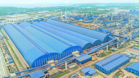 Tập đoàn Hòa Phát (HPG) hoàn thành dây chuyền HRC 5,6 triệu tấn/năm tại dự án Dung Quất 2