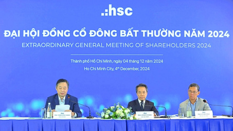 Cổ đông Chứng khoán HSC (HCM) chốt tăng vốn thêm 50%