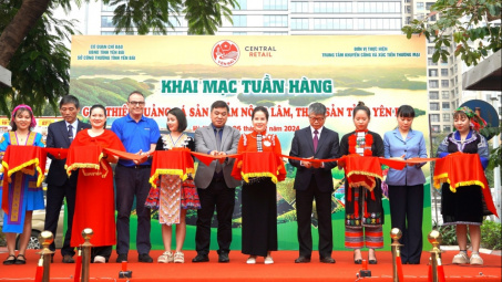 Central Retail Việt Nam khai mạc Tuần hàng giới thiệu, quảng bá sản phẩm nông lâm thủy sản tỉnh Yên Bái năm 2024