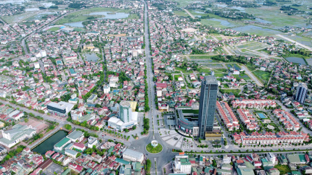 Công nhận thành phố Hà Tĩnh mở rộng đạt tiêu chí đô thị loại II