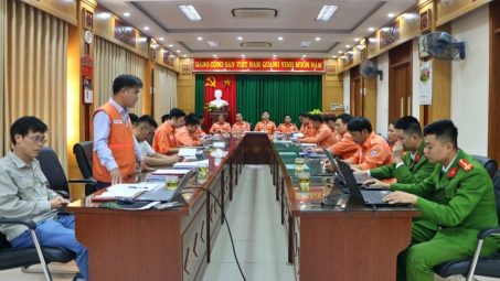 Thủy điện trung Sơn: Tăng cường nghiệp vụ phòng cháy, chữa cháy và cứu nạn cứu hộ năm 2024