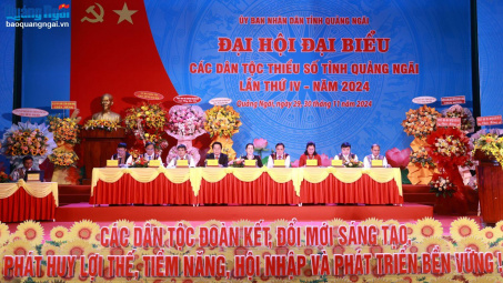 Đại hội đại biểu các dân tộc thiểu số tỉnh Quảng Ngãi lần thứ IV - năm 2024