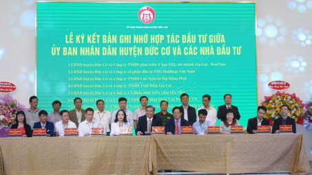 Huyện Đức Cơ: Tạo động lực phát triển từ đẩy mạnh thu hút đầu tư