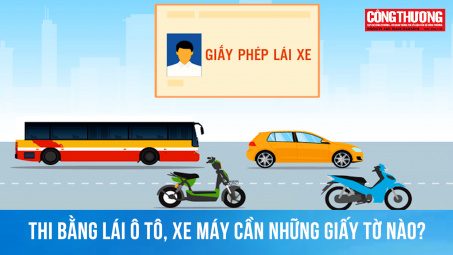 Từ 1/6/2024: Thi bằng lái ô tô, xe máy cần những giấy tờ nào?
