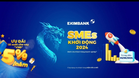 Eximbank tung gói tín dụng 20.000 tỉ đồng với lãi suất chỉ từ 5%
