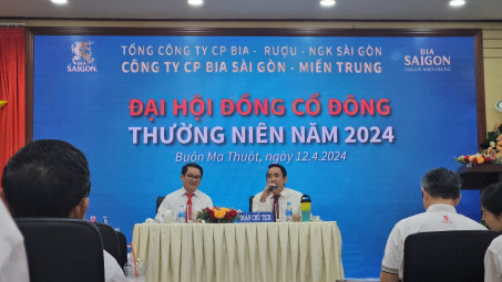 Công ty CP Bia Sài Gòn - Miền Trung (SMB) chốt cổ tức 2023 là 35%