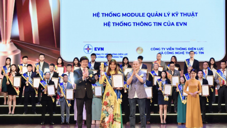 EVN có 4 sản phẩm công nghệ đạt giải Sao Khuê 2024