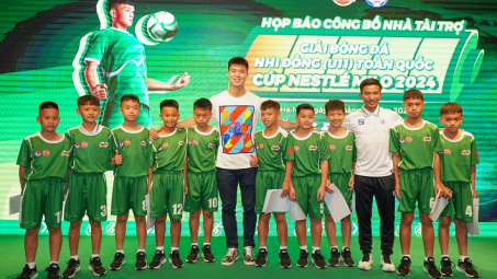 Nestlé MILO đồng hành cùng Giải Bóng đá Nhi đồng (U11) toàn quốc 2024