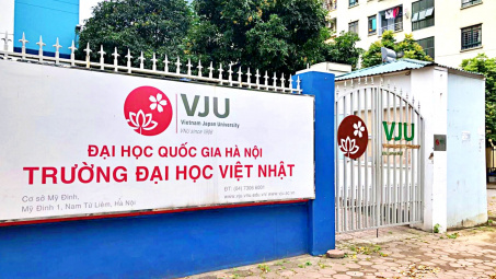 Trường Đại học Việt Nhật - Đại học Quốc gia Hà Nội công bố phương án tuyển sinh đại học chính quy năm 2024