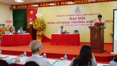 Công ty CP Phân bón Miền Nam: Năm 2024, phấn đấu tổng doanh thu đạt 1.620 tỷ đồng