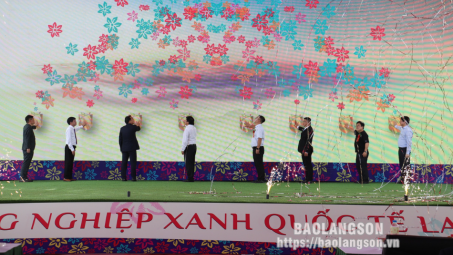 Lạng Sơn: Gần 200 doanh nghiệp tham gia Triển lãm Công nghiệp xanh