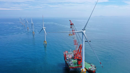 Trung Quốc dẫn đầu thế giới về sản xuất tuabin gió