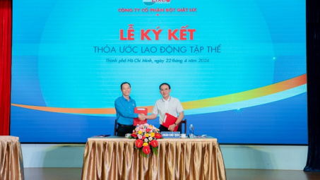 Công ty CP Bột giặt LIX: Tiếp tục tập trung chăm lo tốt đời sống cho người lao động