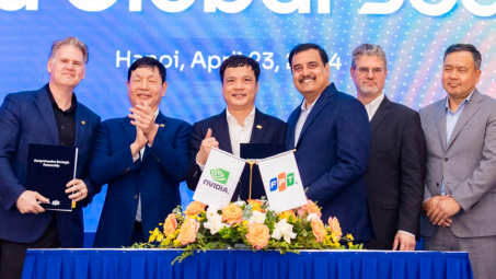 Tập đoàn FPT hợp tác chiến lược với “ông lớn” Nvidia, đầu tư 200 triệu USD xây AI Factory tại Việt Nam
